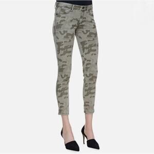 NWT CUT25 Yigal Azrouel  Skinny Camo Jeans - Ankle - Green -Camouflage - Size 25